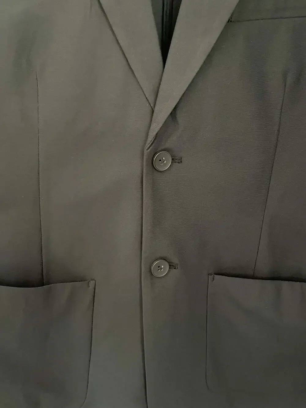 NWT Quince Mens M Performance Stretch Technical Blazer True Black Unstructured